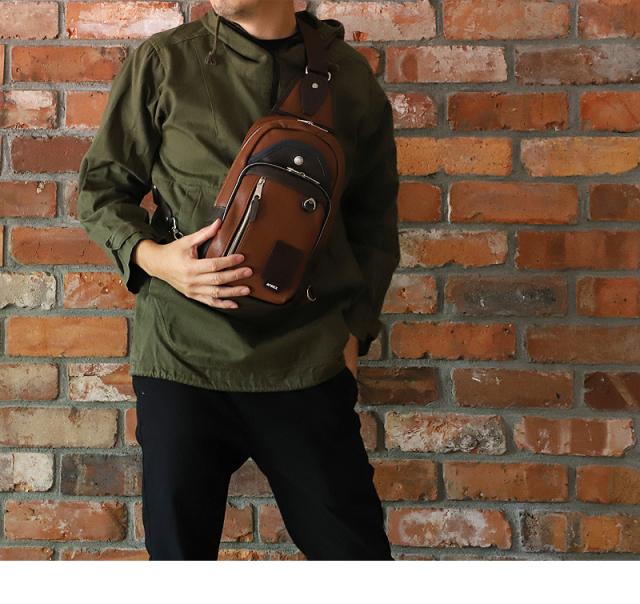 ボディバッグ AVIREX メンズ 男女兼用 ブランド アビレックス AX5001 スチュアート STUART