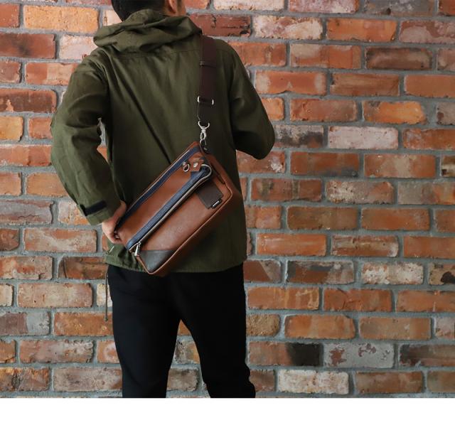 2WAY ショルダーバッグ AVIREX メンズ 男女兼用 トートバッグ ブランド アビレックス AX5003 スチュアート STUART