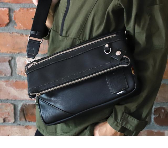 2WAY ショルダーバッグ AVIREX メンズ 男女兼用 トートバッグ ブランド アビレックス AX5003 スチュアート STUART