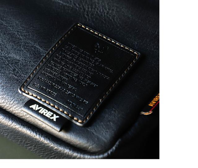 2WAY ショルダーバッグ AVIREX メンズ 男女兼用 トートバッグ ブランド アビレックス AX5003 スチュアート STUART