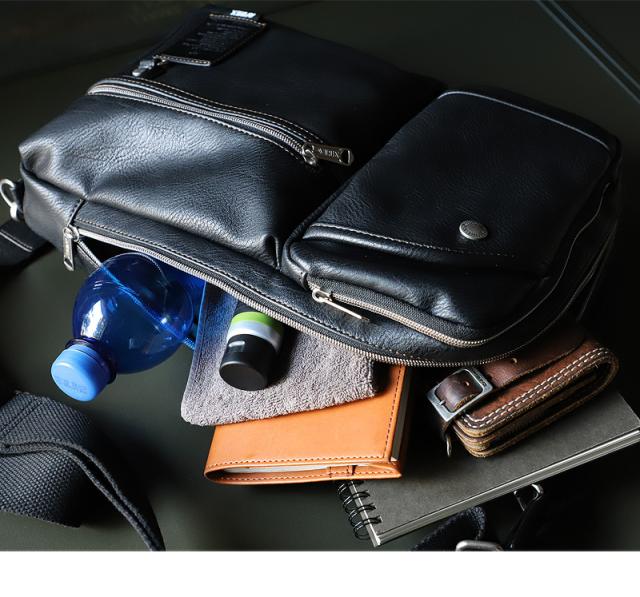 ショルダーバッグ ボディバッグ 2WAY AVIREX メンズ 男女兼用 ブランド アビレックス AX5004 スチュアート STUART