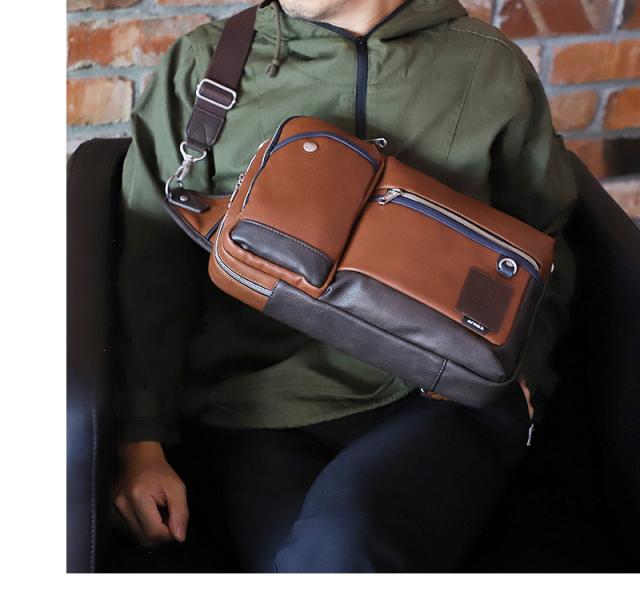 ショルダーバッグ ボディバッグ 2WAY AVIREX メンズ 男女兼用 ブランド アビレックス AX5004 スチュアート STUART