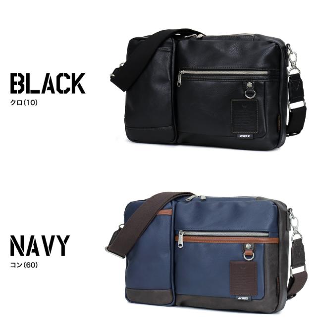 ショルダーバッグ ボディバッグ 2WAY AVIREX メンズ 男女兼用 ブランド アビレックス AX5004 スチュアート STUART