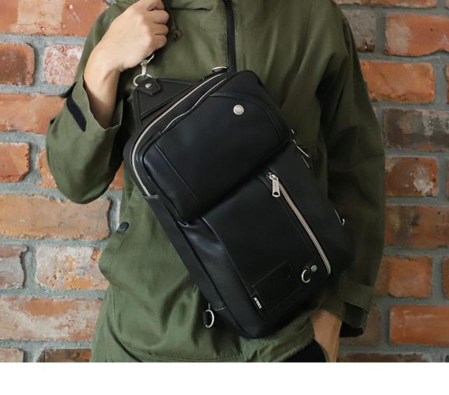 ショルダーバッグ ボディバッグ 2WAY AVIREX メンズ 男女兼用 ブランド アビレックス AX5004 スチュアート STUART