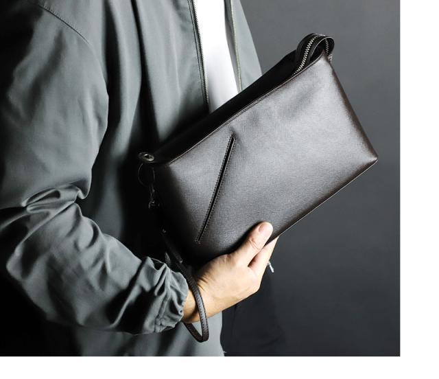 クラッチバッグ メンズ 本革 レザー PID selvaシリーズ PAP151