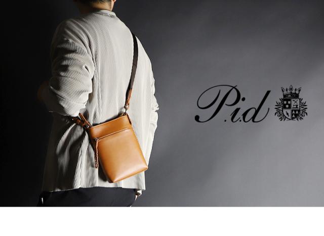 ショルダーバッグ メンズ 本革 撥水 レザー PID ecrireシリーズ PAZ107