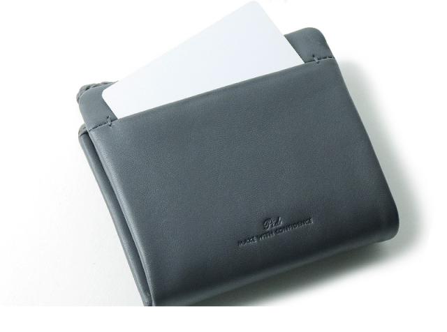 PID （ピーアイディー） ecrire （エクリール）シリーズ 二つ折り財布 PAZ2001 ウォータープルーフレザー P.I.D