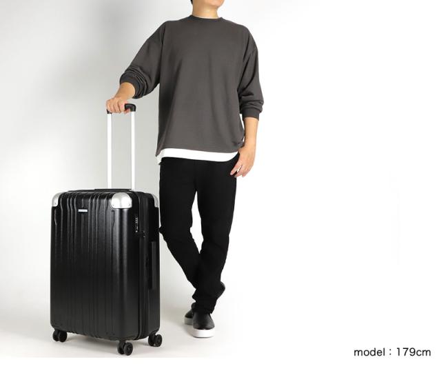 hiromichi nakano（ヒロミチナカノ） モンターニャ スーツケース 56/68L 05353