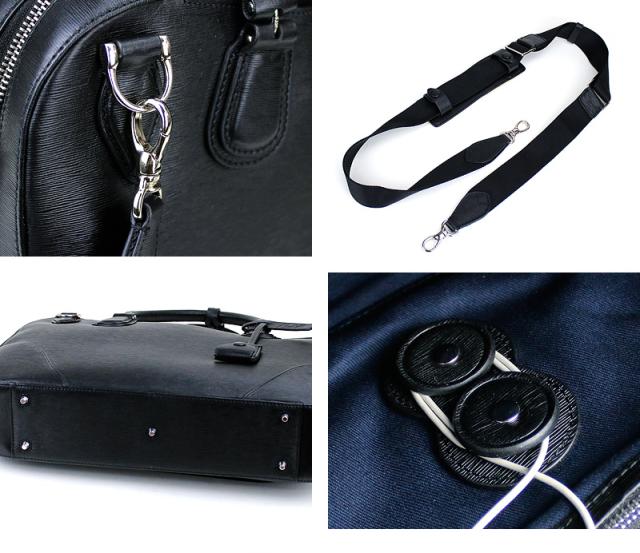 ビジネスバッグバッグ メンズ 本革 レザー ショルダーバッグ PID clocheシリーズ PAY101 2WAY ピーアイディー