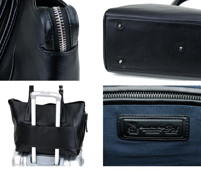 トートバッグ メンズ 本革 ビジネスバッグ 撥水 レザー PID ecrireシリーズ PAZ101 ピーアイディー エクリール レディース 男女兼用 トートビジネス B4 A4 通勤 通学 牛革 撥水