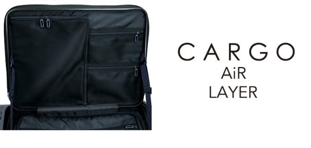 【商品レビュー記入で+5%】CARGO(カーゴ) AiR LAYER(エアレイヤー) スーツケース 60L 3.9kg 3〜5泊 4輪 TSAロック フロントオープン CAT648LY メンズ レディース 送料無料