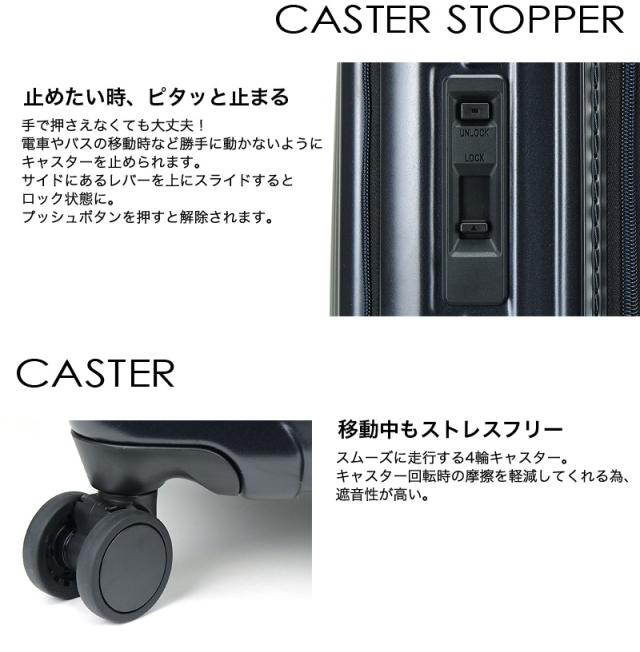 CARGO(カーゴ) AiR LAYER(エアレイヤー)スーツケース フロントオープン 100L CAT738ly