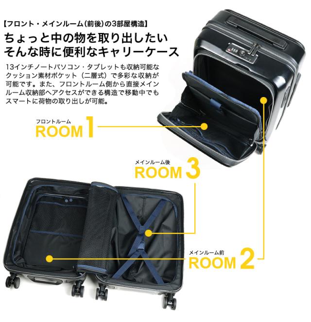 innovator(イノベーター) スーツケース フロントオープン 38L INV111