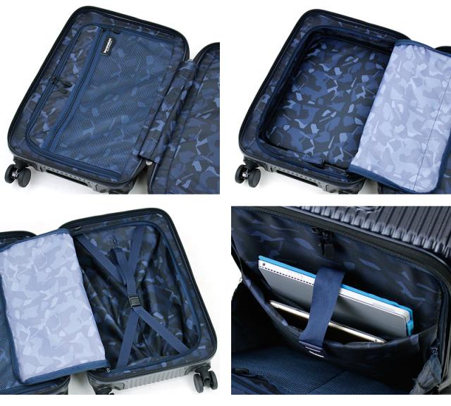 【商品レビュー記入で+5%】innovator(イノベーター) Extreme Journey スーツケース キャリーケース 38L 49.5cm 3.3kg 1〜3泊 4輪 TSAロック 軽量 機内持込み フロントオープン ファスナー式 INV50 正規品 2年保証 メンズ レディース 送料無料