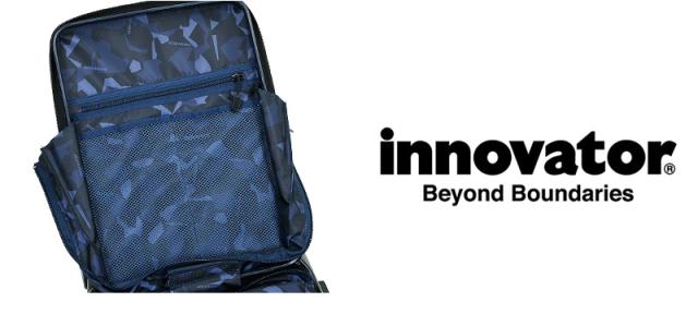 【商品レビュー記入で+5%】innovator(イノベーター) Extreme Journey スーツケース キャリーケース 38L 49.5cm 3.3kg 1〜3泊 4輪 TSAロック 軽量 機内持込み フロントオープン ファスナー式 INV50 正規品 2年保証 メンズ レディース 送料無料