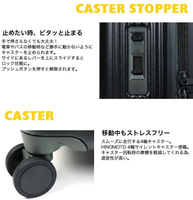 innovator(イノベーター) スーツケース 縦型 75L INV70