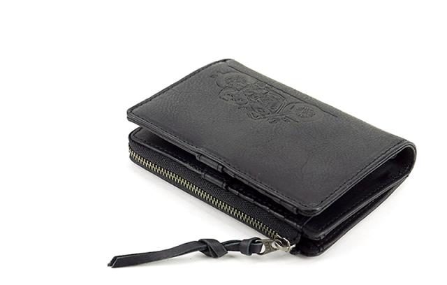 PEANUTS SNOOPY JOE COOL ラウンドファスナー 二つ折り財布