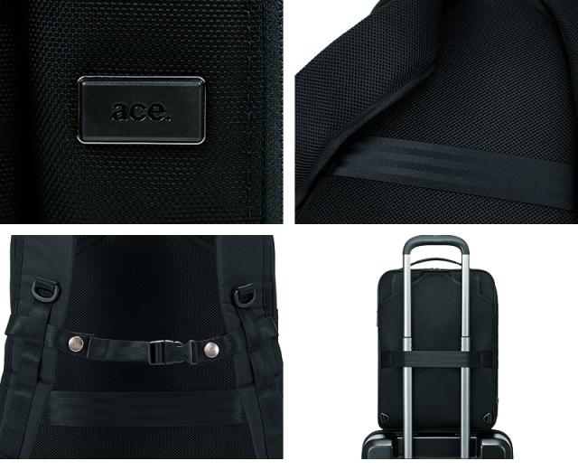 リュック ビジネスリュック 撥水 エースジーン ガジェタブルCB ace.GENE ACE ビジネスバッグ エース おすすめ A4ファイル ブランド 62362 ノートPC対応 タブレット対応 2WAY 13L A4 通勤