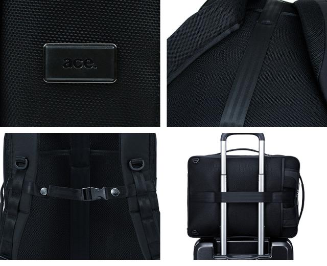リュック ビジネスリュック 撥水 エースジーン ガジェタブルCB ace.GENE ACE ビジネスバッグ エース おすすめ ブランド 62363 ノートPC対応 タブレット対応 15L B4 A4 通勤