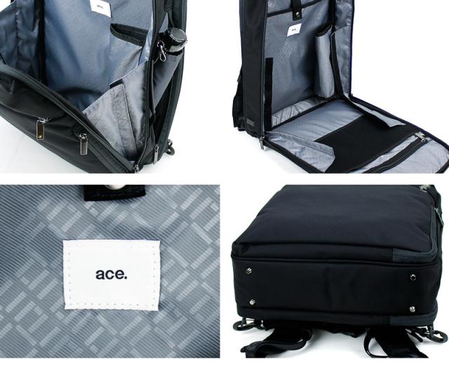 リュック ビジネスリュック 撥水 エースジーン ガジェタブルCB ace.GENE ACE ビジネスバッグ エース おすすめ ブランド 62363 ノートPC対応 タブレット対応 15L B4 A4 通勤
