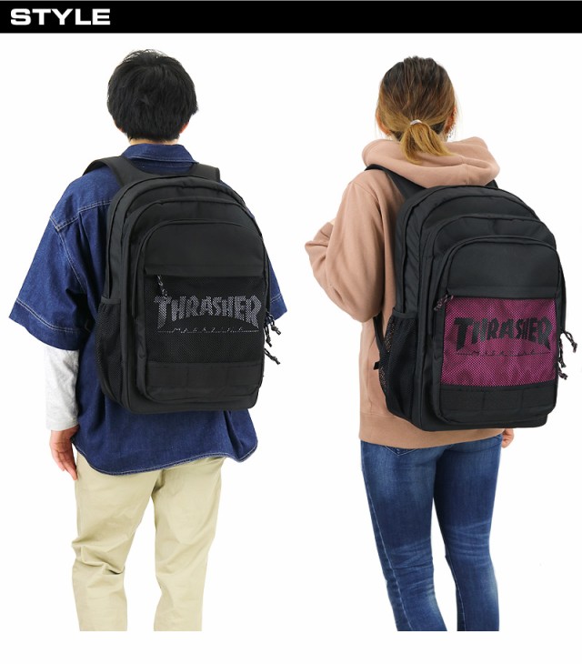 THRASHER SCHOOL(スクール)シリーズ バックパック 33L THR-178