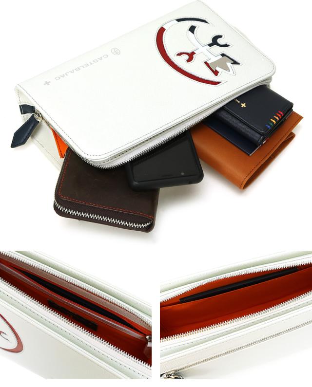 CASTELBAJAC (カステルバジャック) CARNET(カルネ)シリーズ クラッチバッグ 032211