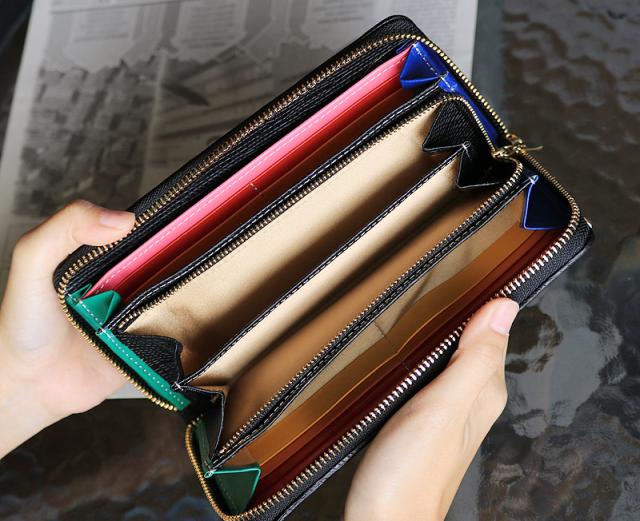 CASTELBAJAC(カステルバジャック) Rainbow(レインボー) ラウンドファスナー長財布 小銭入れあり 079615