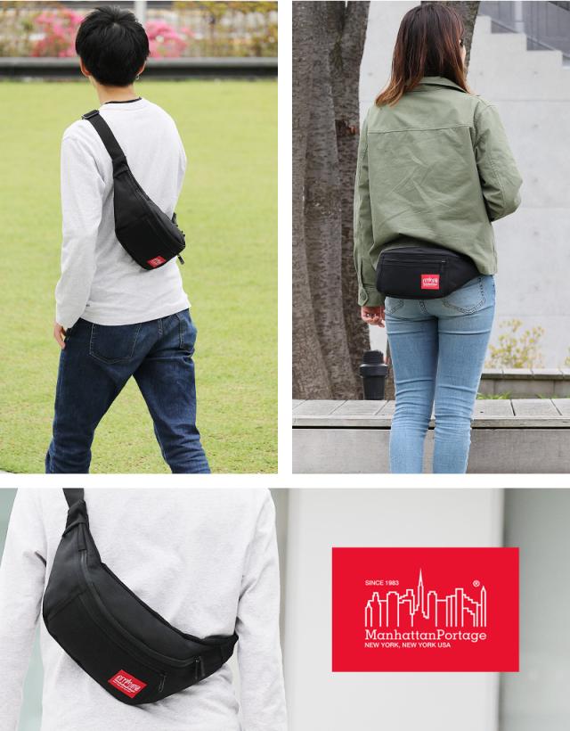 Manhattan Portage ウエストバッグ ボディバッグ 2WAY 1101 