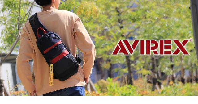 AVIREX （アヴィレックス） SUPER HORNET（スーパーホーネット）シリーズ ボディバッグ L