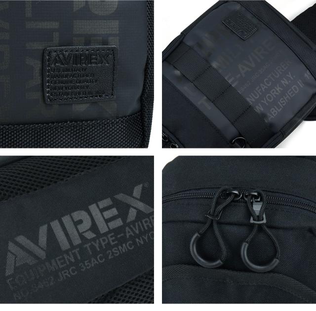 AVIREX （アヴィレックス） SUPER HORNET（スーパーホーネット）シリーズ ボディバッグ L