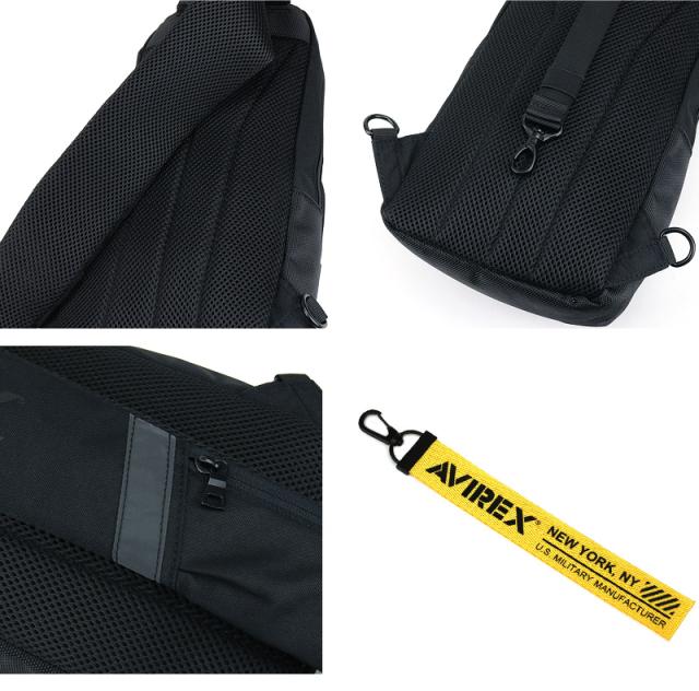 AVIREX （アヴィレックス） SUPER HORNET（スーパーホーネット）シリーズ ボディバッグ L