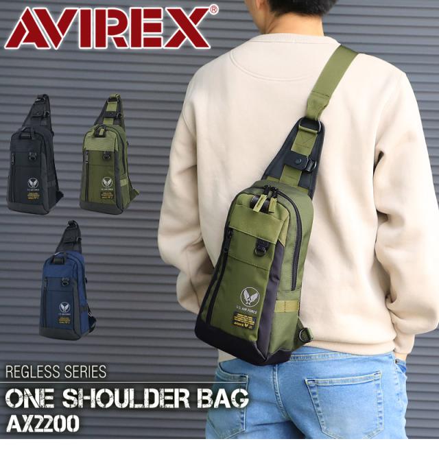 AVIREX (アヴィレックス) REGLESS (リグレス)シリーズ ボディバッグ AX2200