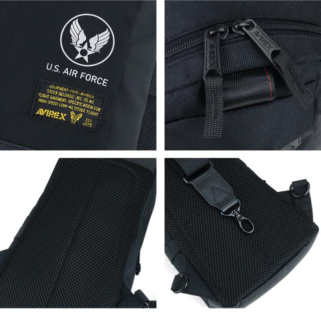 AVIREX (アヴィレックス) REGLESS (リグレス)シリーズ ボディバッグ AX2200