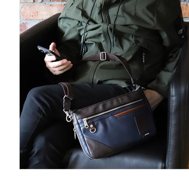 ショルダーバッグ AVIREX メンズ 男女兼用 ブランド アビレックス AX5006 スチュアート STUART