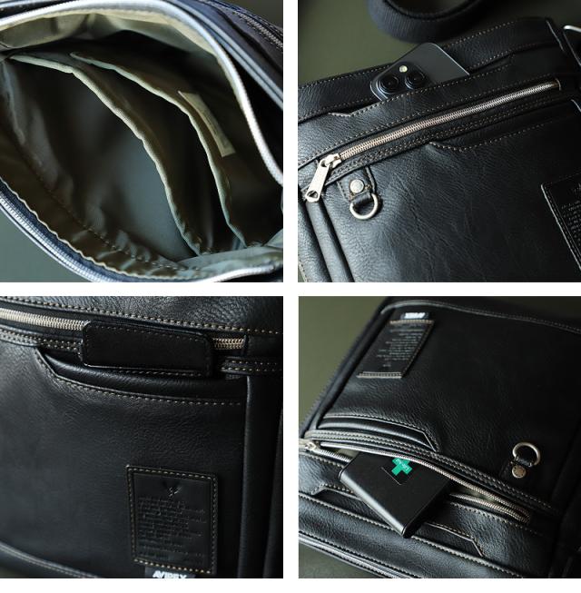 ショルダーバッグ AVIREX メンズ 男女兼用 ブランド アビレックス AX5007 スチュアート STUART