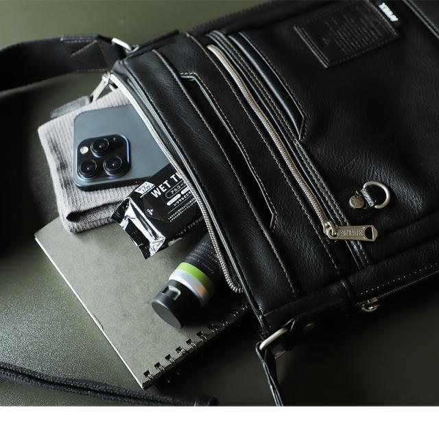 ショルダーバッグ AVIREX メンズ 男女兼用 ブランド アビレックス AX5007 スチュアート STUART