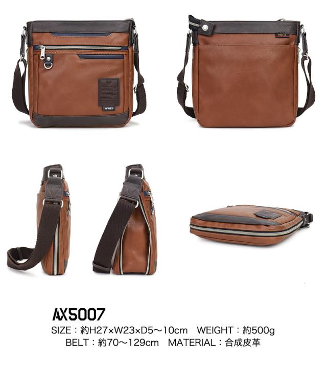 ショルダーバッグ AVIREX メンズ 男女兼用 ブランド アビレックス AX5007 スチュアート STUART
