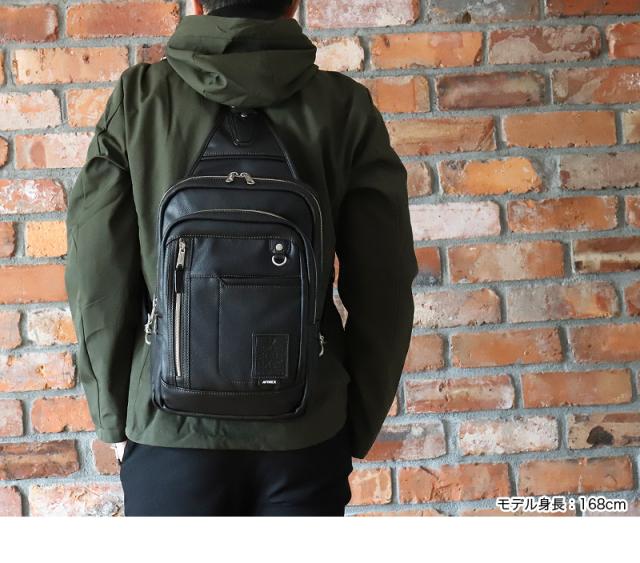 2WAY ボディバッグ リュック AVIREX メンズ 男女兼用 ブランド アビレックス AX5008 スチュアート STUART