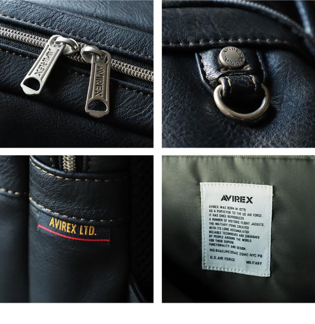 2WAY ボディバッグ リュック AVIREX メンズ 男女兼用 ブランド アビレックス AX5008 スチュアート STUART