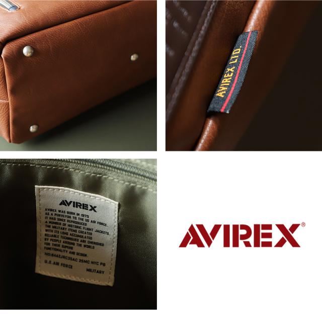 トートバッグ AVIREX メンズ 男女兼用 ブランド アビレックス AX5009 スチュアート STUART