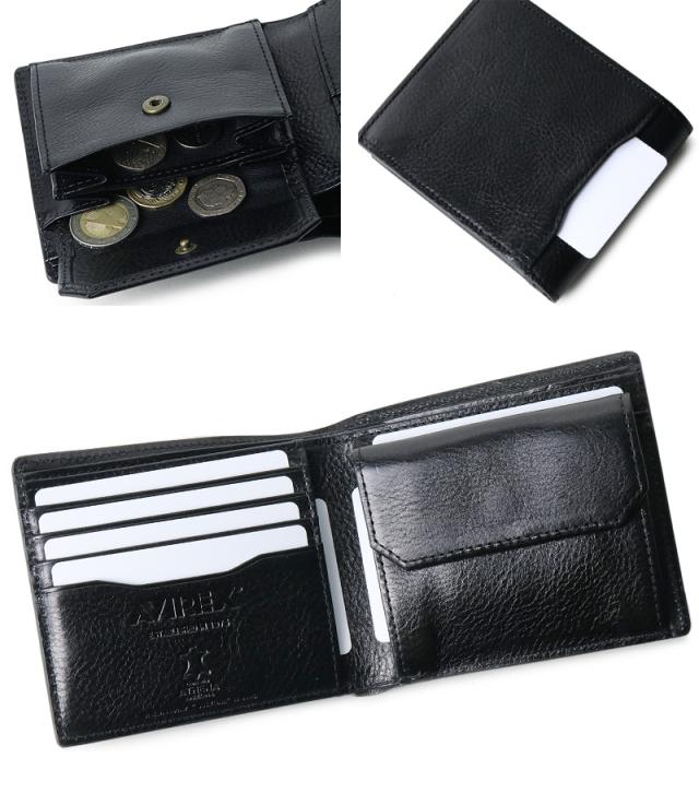 AVIREX BEIDE SERIES アヴィレックス バイドシリーズ 二つ折り財布 小銭入れあり AX9100