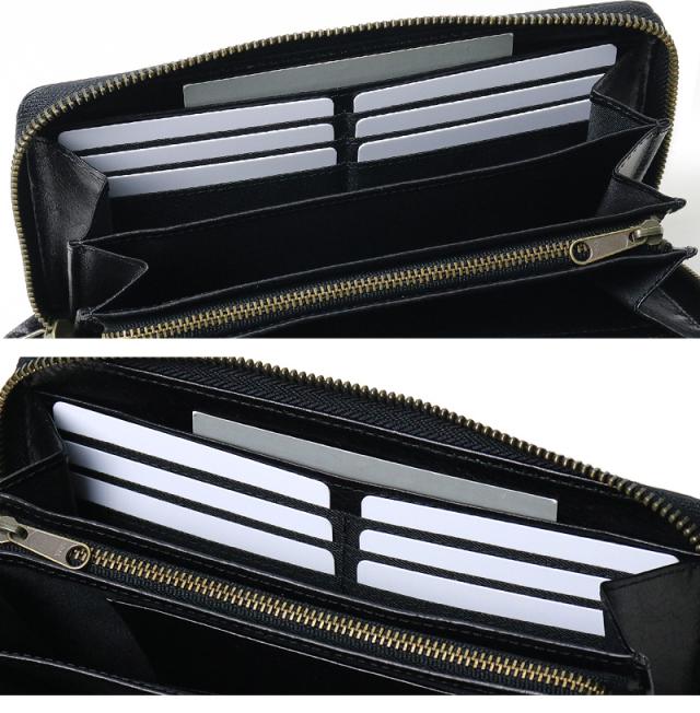 AVIREX BEIDE SERIES アヴィレックス バイドシリーズ ラウンドファスナー長財布 小銭入れあり AX9102