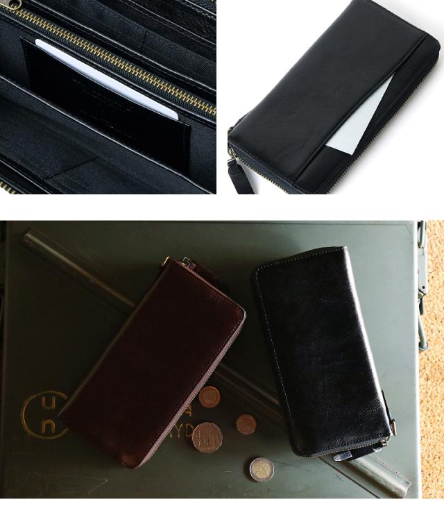 AVIREX BEIDE SERIES アヴィレックス バイドシリーズ ラウンドファスナー長財布 小銭入れあり AX9102