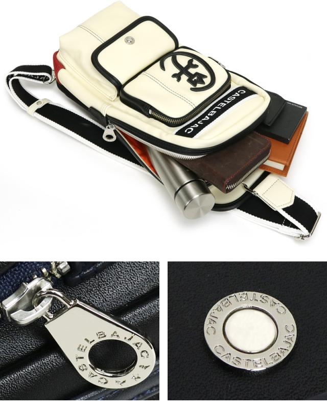 CASTELBAJAC (カステルバジャック) Dominer(ドミネ)シリーズ ボディバッグ 024911 