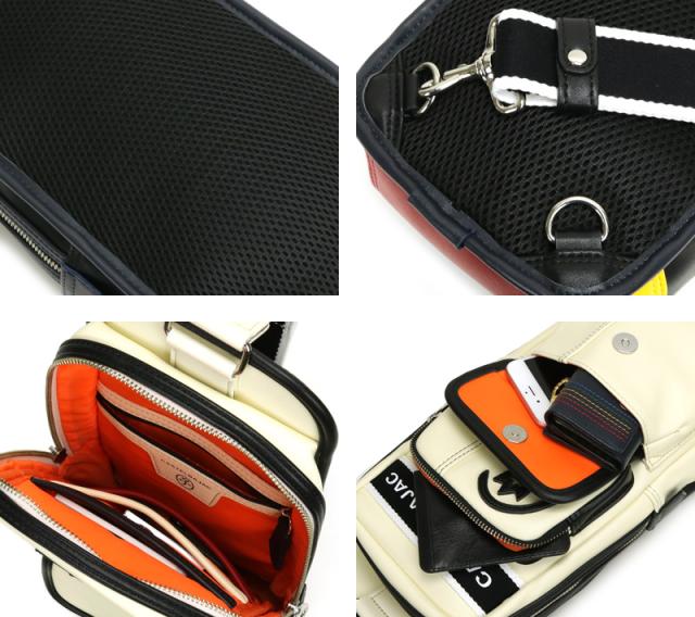 CASTELBAJAC (カステルバジャック) Dominer(ドミネ)シリーズ ボディバッグ 024911 