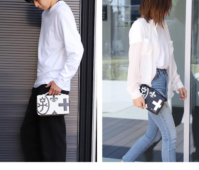 CASTELBAJAC (カステルバジャック) Nezel(ネゼル)シリーズ セカンドバッグ 081201 