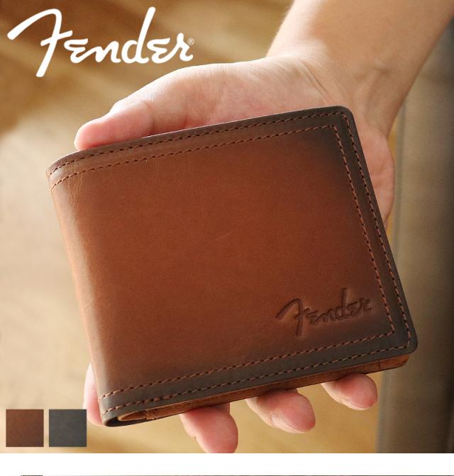 Fender (フェンダー) シリーズ 二つ折り財布 小銭入れあり 950-502 