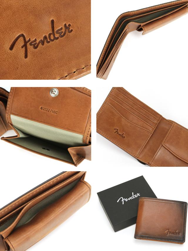 Fender (フェンダー) シリーズ 二つ折り財布 小銭入れあり 950-502 