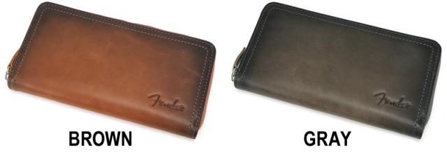 Fender (フェンダー) シリーズ ラウンドファスナー長財布 小銭入れあり 950-504 
