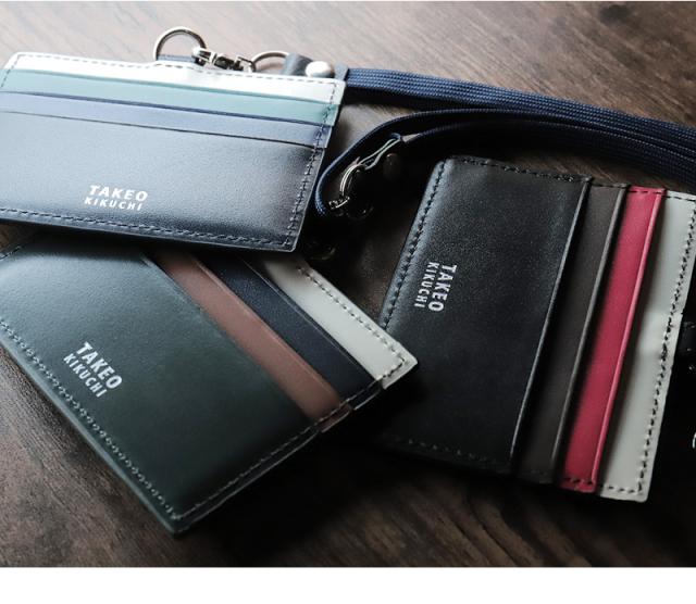 TAKEO KIKUCHI (タケオキクチ) シグマシリーズ IDカードホルダー 727623 